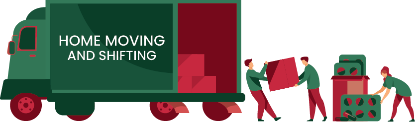 Home moving and shifting image